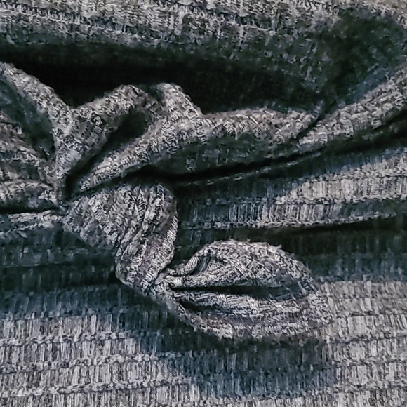 LLR LuLaRoe Sarah Lightweight Cardigan Duster Dark Heather Gray w Pockets L - Picture 5 of 6